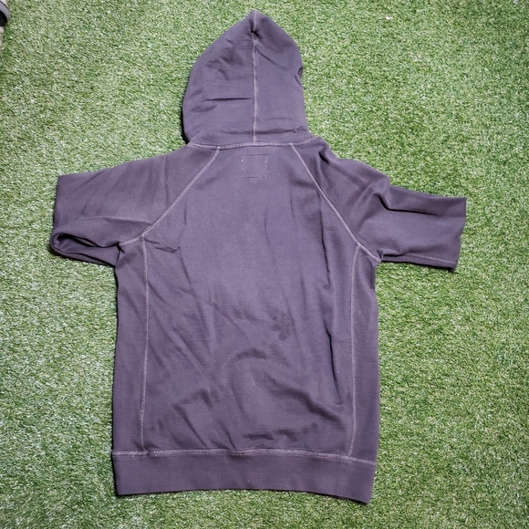 American Eagle Super Soft Gray Hoodie Mens Size Small H1 - Picture 7 of 7